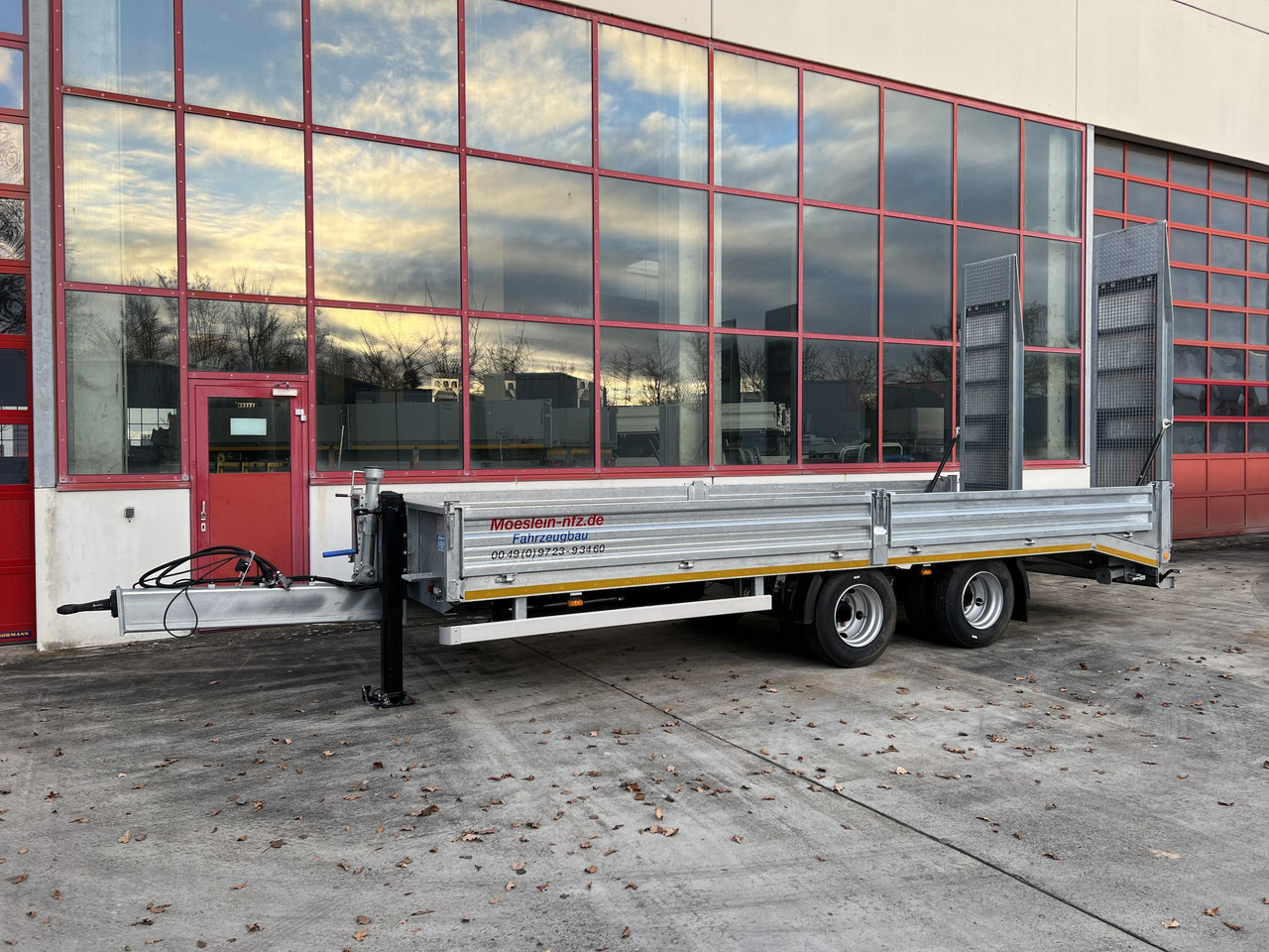 Möslein TTH 19- 6,7 19 t Tandemtieflader-- Neufahrzeug -- - Rimorchio pianale ribassato: foto 5 Möslein TTH 19- 6,7 19 t Tandemtieflader-- Neufahrzeug -- - Rimorchio pianale ribassato: foto 5