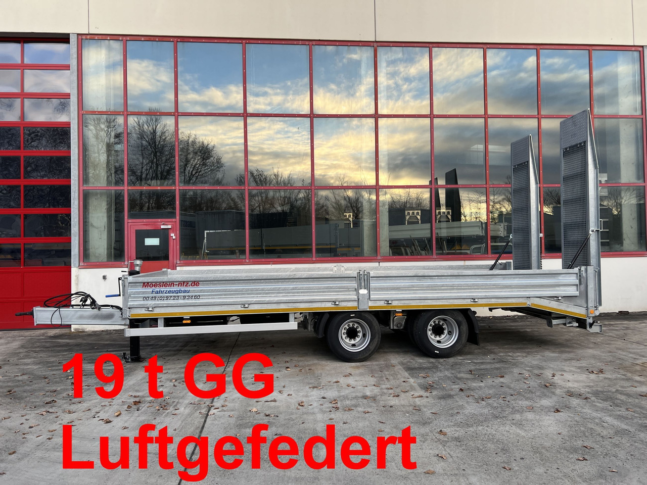 Möslein TTO 19 19 t Tandemtieflader,Neufahrzeug - Rimorchio pianale ribassato: foto 1 Möslein TTO 19 19 t Tandemtieflader,Neufahrzeug - Rimorchio pianale ribassato: foto 1