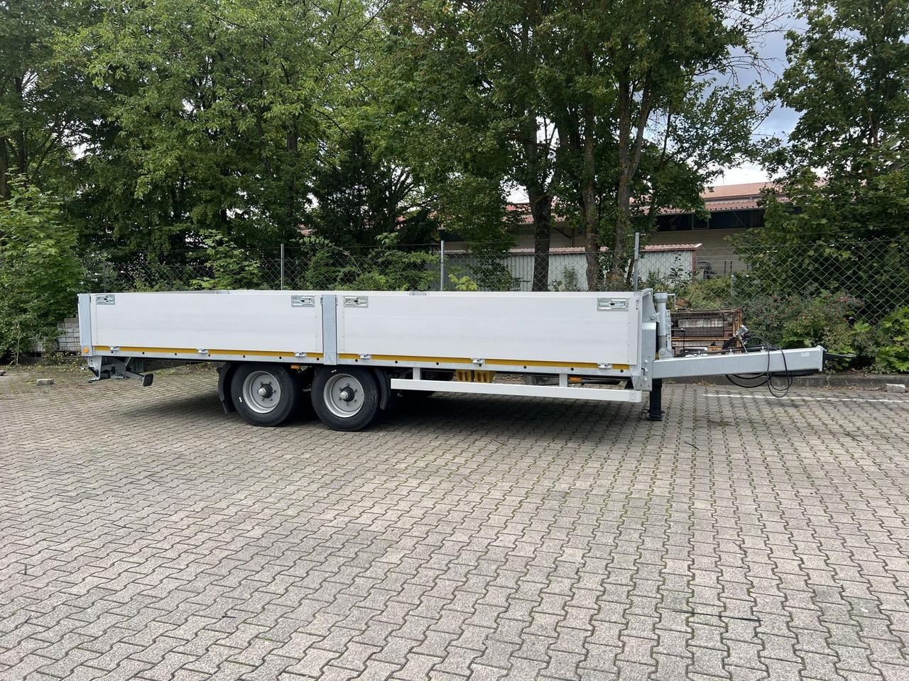 Rimorchio pianale/ Cassonato Möslein  Tandem- Pritschenanhänger- Tieflader: foto 10