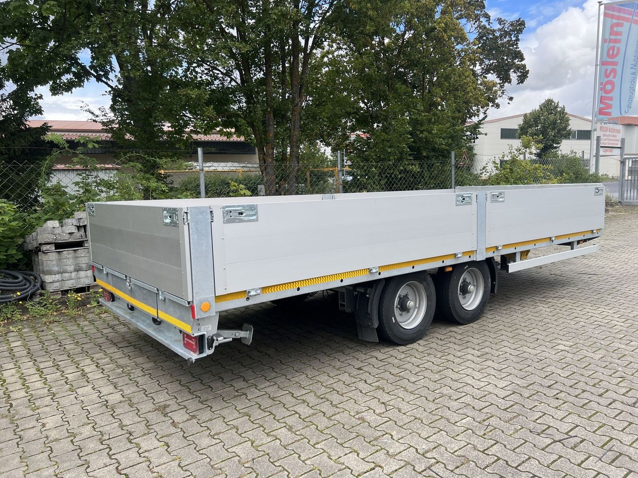 Rimorchio pianale/ Cassonato Möslein  Tandem- Pritschenanhänger- Tieflader: foto 12