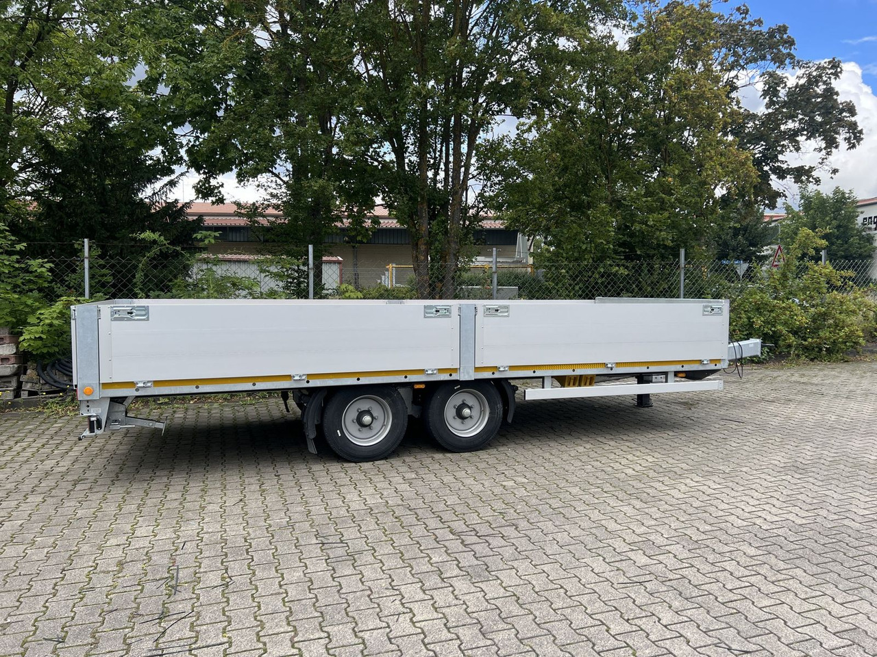 Rimorchio pianale/ Cassonato Möslein  Tandem- Pritschenanhänger- Tieflader: foto 11