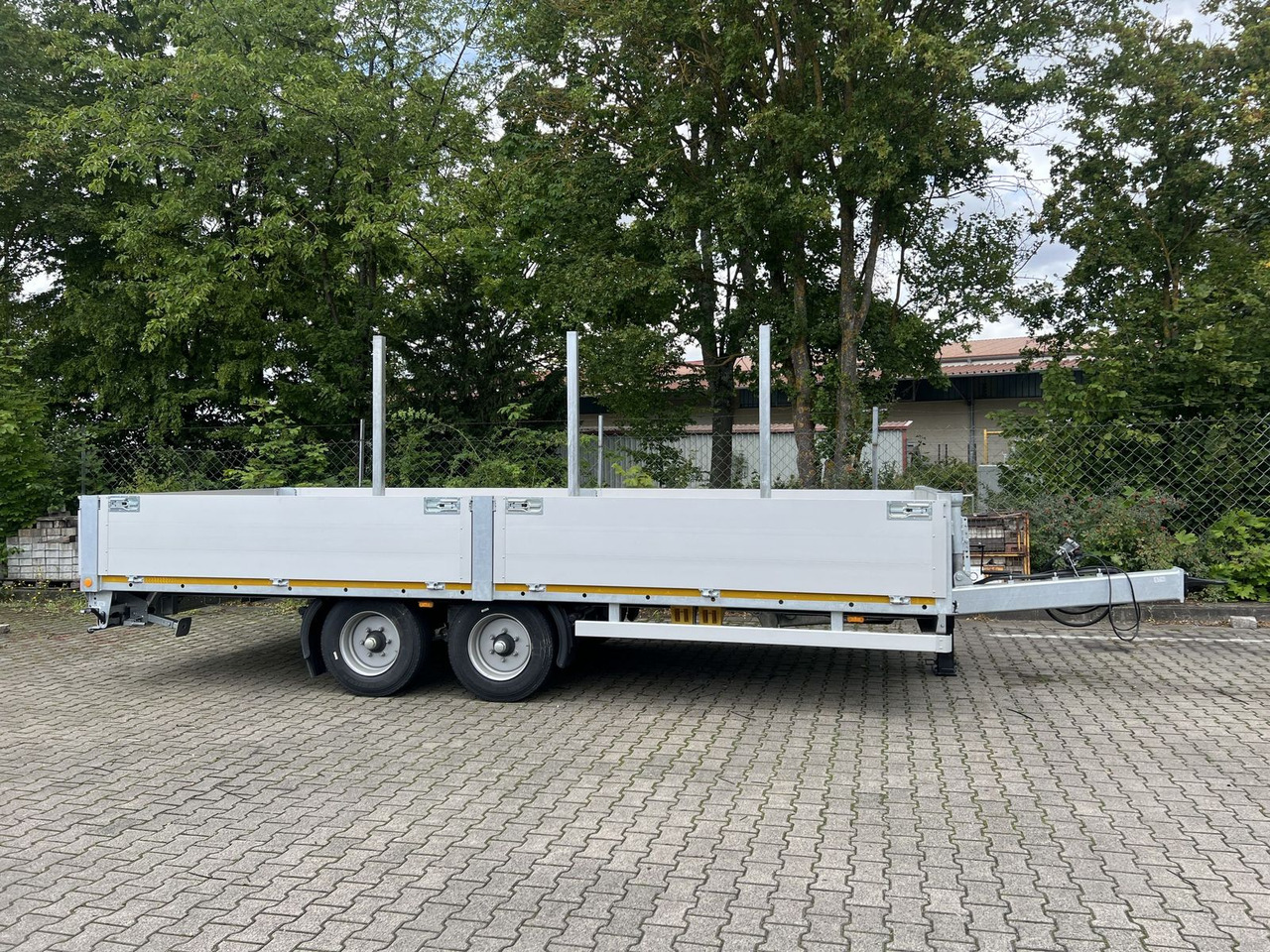 Rimorchio pianale/ Cassonato Möslein  Tandem- Pritschenanhänger- Tieflader: foto 7
