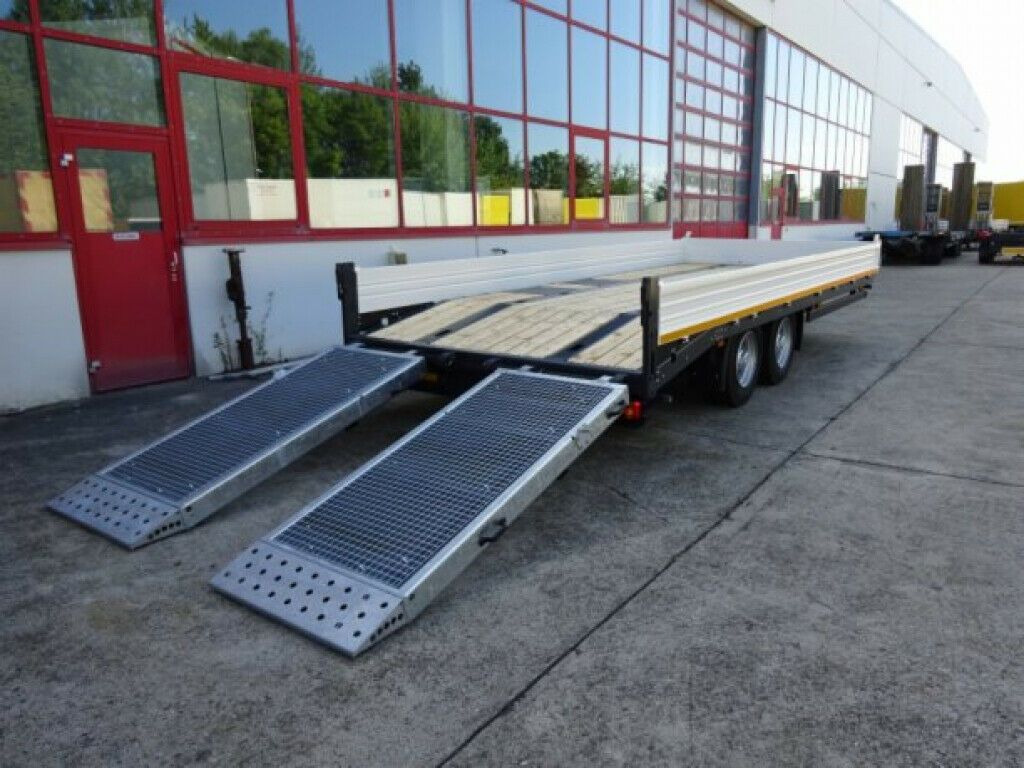 Rimorchio pianale ribassato Möslein  Tandemtieflader mit breiten RampenNeufahrzeug: foto 6