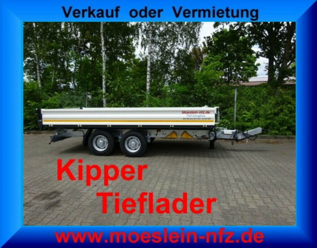 Möslein neuer Tandem 3- Seitenkipper Tieflader-- Neufah - Rimorchio ribaltabile: foto 2 Möslein neuer Tandem 3- Seitenkipper Tieflader-- Neufah - Rimorchio ribaltabile: foto 2
