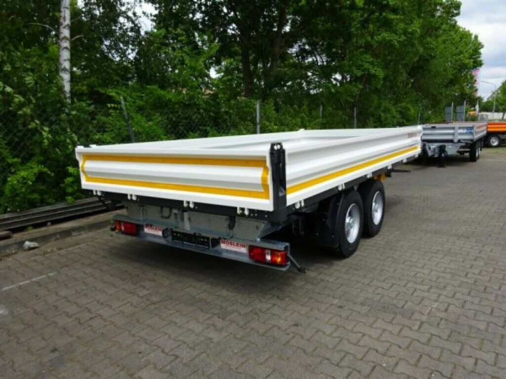 Rimorchio ribaltabile Möslein  neuer Tandem 3- Seitenkipper Tieflader-- Neufah: foto 7