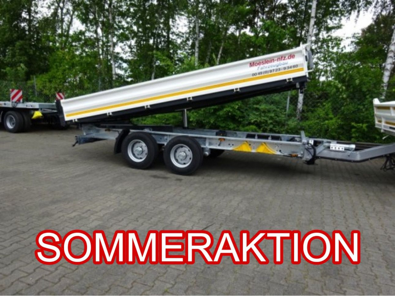 Möslein neuer Tandem 3- Seitenkipper Tieflader-- Neufah - Rimorchio ribaltabile: foto 1 Möslein neuer Tandem 3- Seitenkipper Tieflader-- Neufah - Rimorchio ribaltabile: foto 1