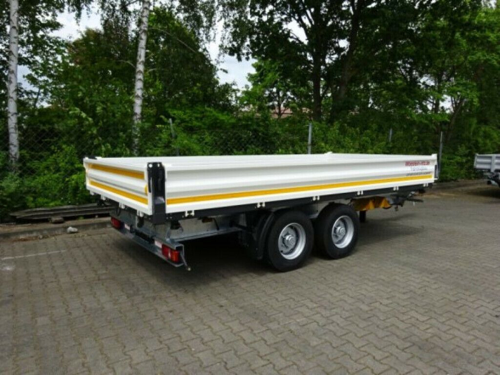 Rimorchio ribaltabile Möslein  neuer Tandem 3- Seitenkipper Tieflader-- Neufah: foto 8