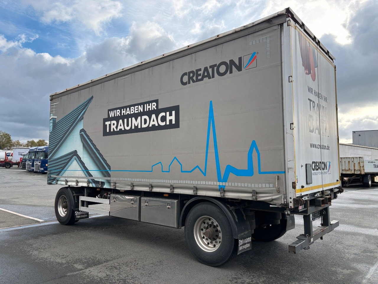 AZP18 Plane + Staplerhalterung - Rimorchio centinato: foto 2 AZP18 Plane + Staplerhalterung - Rimorchio centinato: foto 2