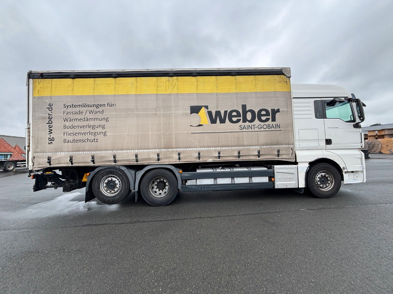MAN TGX 26.480 mit Ladebordwand - Camion centinato: foto 2 MAN TGX 26.480 mit Ladebordwand - Camion centinato: foto 2
