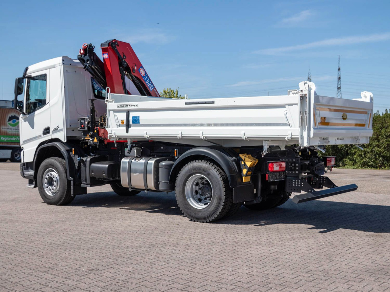 DAF FA XDC 370 Krankipper DAF XDC 370 FA Meiller Krankipper HMF - Camion con gru, Autocarro ribaltabile: foto 5 DAF FA XDC 370 Krankipper DAF XDC 370 FA Meiller Krankipper HMF - Camion con gru, Autocarro ribaltabile: foto 5