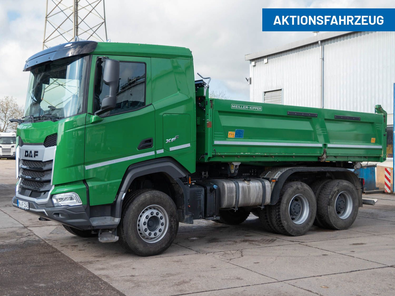 DAF FAT XFC 530 SL Meiller TRIGENIUS D 316 DAF FAT XFC 530 SL Meiller TRIGENIUS D 316 - Autocarro ribaltabile: foto 1 DAF FAT XFC 530 SL Meiller TRIGENIUS D 316 DAF FAT XFC 530 SL Meiller TRIGENIUS D 316 - Autocarro ribaltabile: foto 1