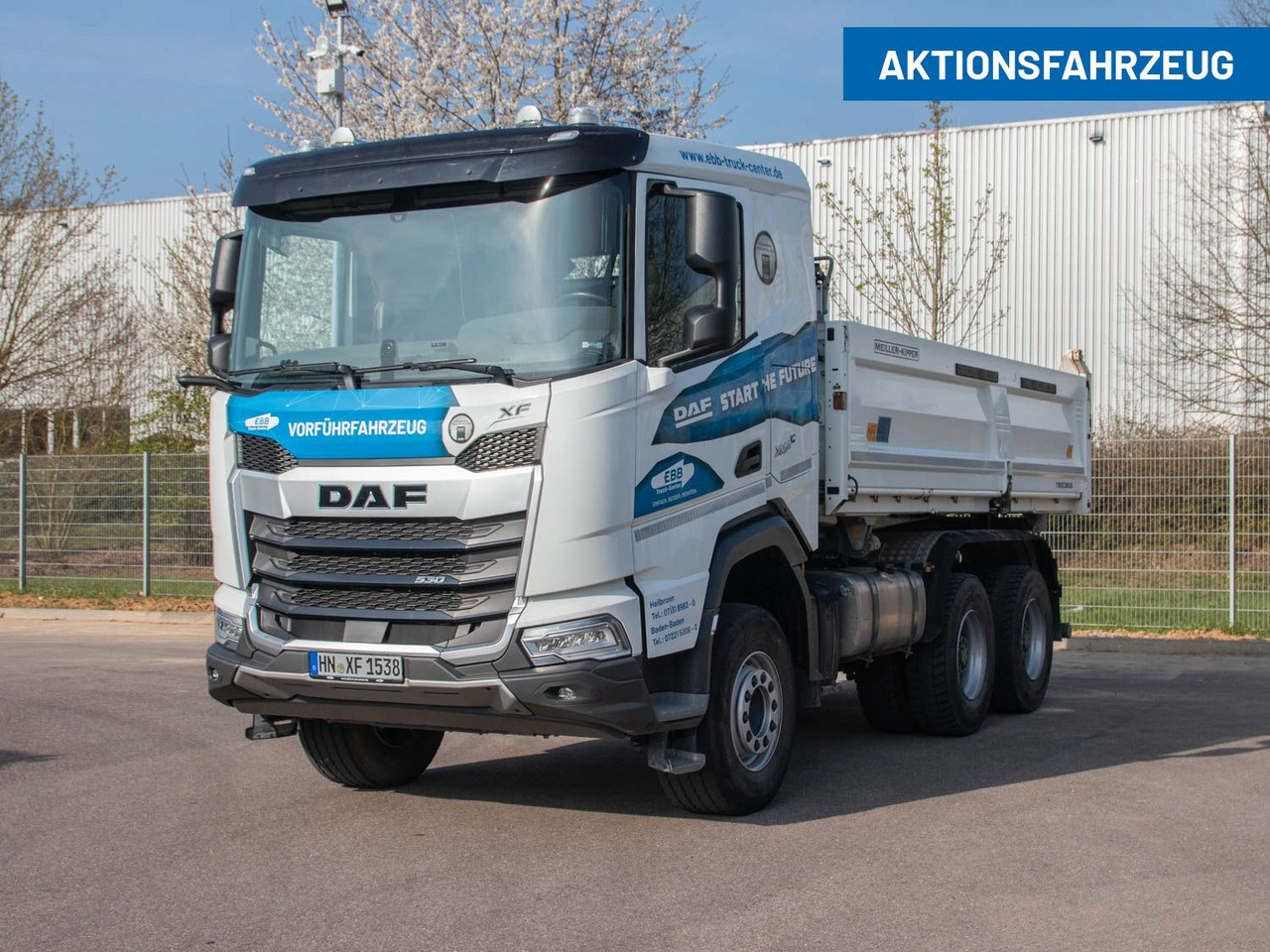 DAF FAT XFC 530 SL Meiller TRIGENIUS D 316 DAF FAT XFC 530 SL Meiller TRIGENIUS D 316 - Autocarro ribaltabile: foto 1 DAF FAT XFC 530 SL Meiller TRIGENIUS D 316 DAF FAT XFC 530 SL Meiller TRIGENIUS D 316 - Autocarro ribaltabile: foto 1