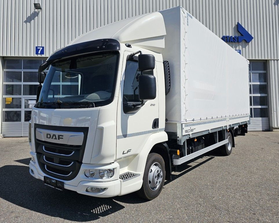 DAF LF 210 7,49t Spier Pritsche-Plane LBW Tageszulas DAF FA LF 210 08t Spier Pritsche mit LBW - Camion centinato: foto 1 DAF LF 210 7,49t Spier Pritsche-Plane LBW Tageszulas DAF FA LF 210 08t Spier Pritsche mit LBW - Camion centinato: foto 1