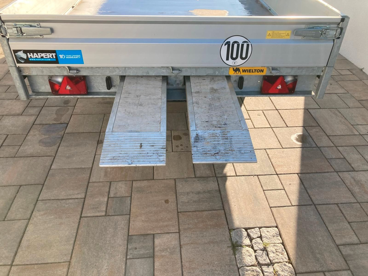 Hapert Azur H2 - 3500 kg - mit Rampen - Rimorchio per auto: foto 4 Hapert Azur H2 - 3500 kg - mit Rampen - Rimorchio per auto: foto 4