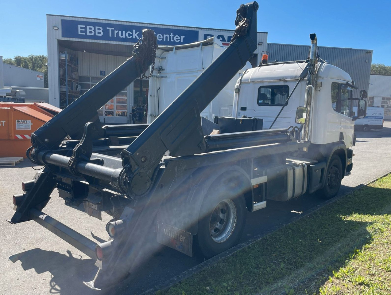 Scania B4X2 ATL, Absetzkipper - Autocarro ribaltabile, Camion con gru: foto 3 Scania B4X2 ATL, Absetzkipper - Autocarro ribaltabile, Camion con gru: foto 3