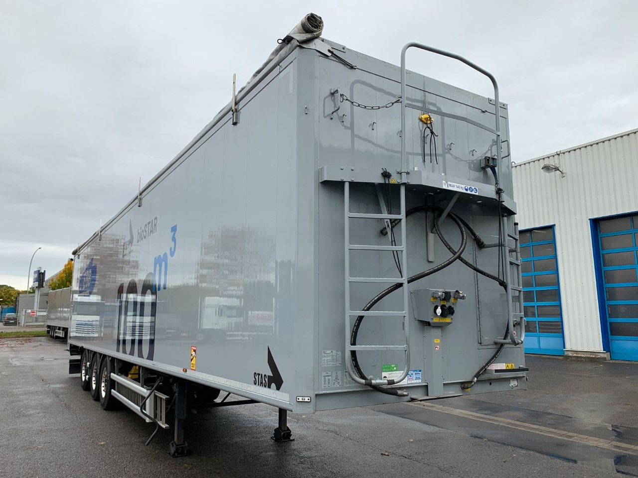 Stas bioSTAR ca 100 cbm 14,9 m Innenlänge - Semirimorchio piano mobile: foto 4 Stas bioSTAR ca 100 cbm 14,9 m Innenlänge - Semirimorchio piano mobile: foto 4
