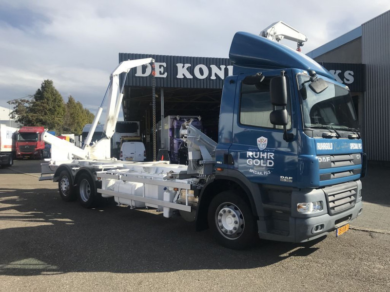 Autocarro multibenna, Camion con gru DAF 85.360 SIDELOADER: foto 16