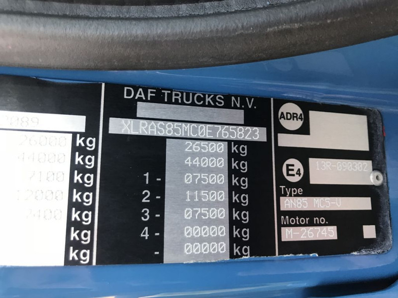 Autocarro multibenna, Camion con gru DAF 85.360 SIDELOADER: foto 10