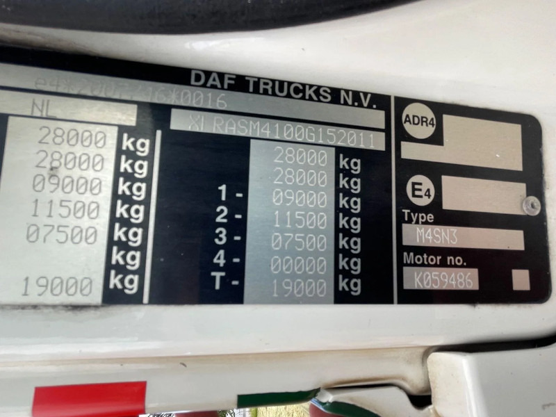 Leasing di DAF CF 330 6X2 2017 schmitz + thermo-king T1200 DAF CF 330 6X2 2017 schmitz + thermo-king T1200: foto 14 Leasing di DAF CF 330 6X2 2017 schmitz + thermo-king T1200 DAF CF 330 6X2 2017 schmitz + thermo-king T1200: foto 14