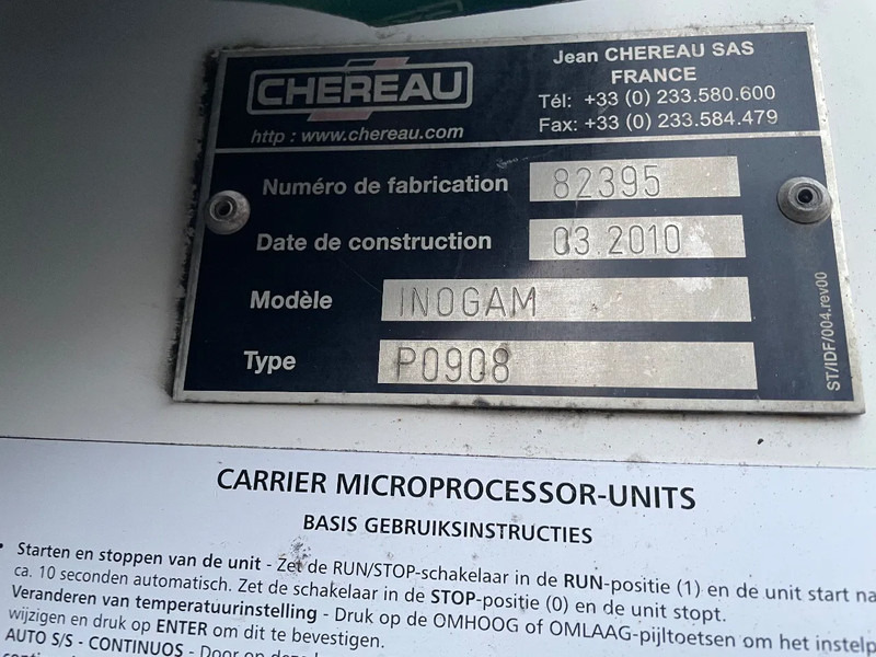 Autocarro frigorifero Renault Midlum 270 2010 chereau + carrier: foto 16 Autocarro frigorifero Renault Midlum 270 2010 chereau + carrier: foto 16