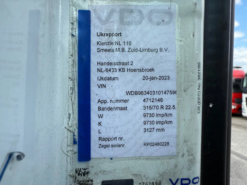 Trattore stradale Mercedes-Benz Actros 1936 L 3-2017 only 780.000 km: foto 16