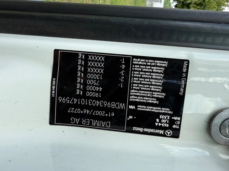 Trattore stradale Mercedes-Benz Actros 1936 L 3-2017 only 780.000 km: foto 10