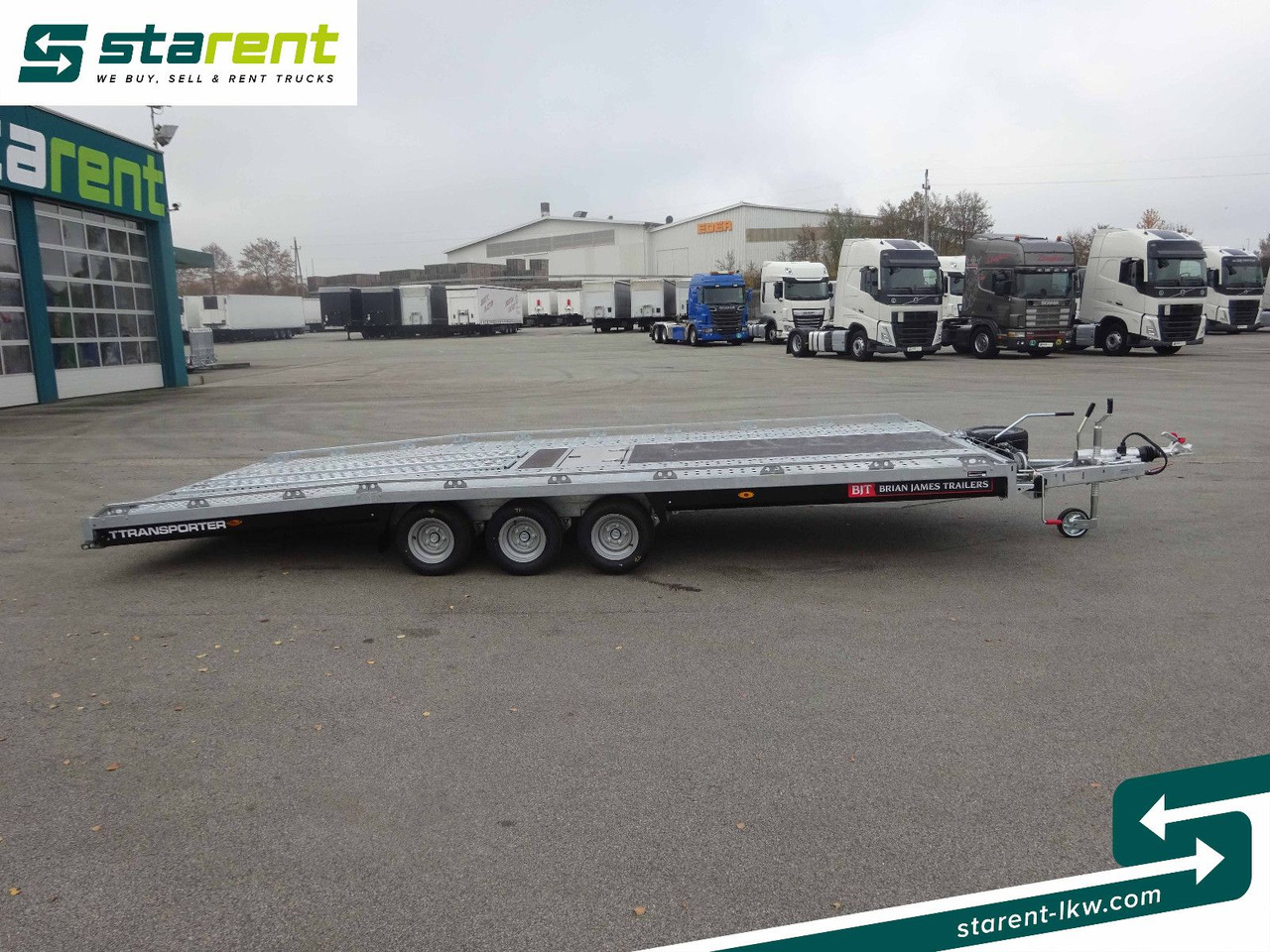 Brian James Trailers T-Transporter, Rampen, Kippbar - Rimorchio trasporto automezzi: foto 4 Brian James Trailers T-Transporter, Rampen, Kippbar - Rimorchio trasporto automezzi: foto 4