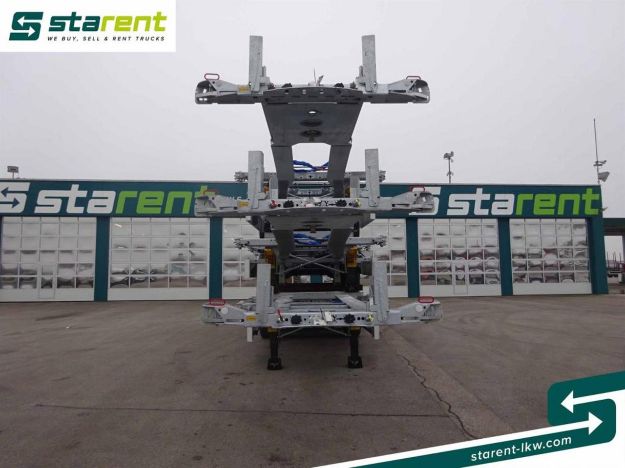 Fliegl Containerchassis ADR 1x20/2x20/1x30/1x40/1x45 - Semirimorchio telaio: foto 2 Fliegl Containerchassis ADR 1x20/2x20/1x30/1x40/1x45 - Semirimorchio telaio: foto 2
