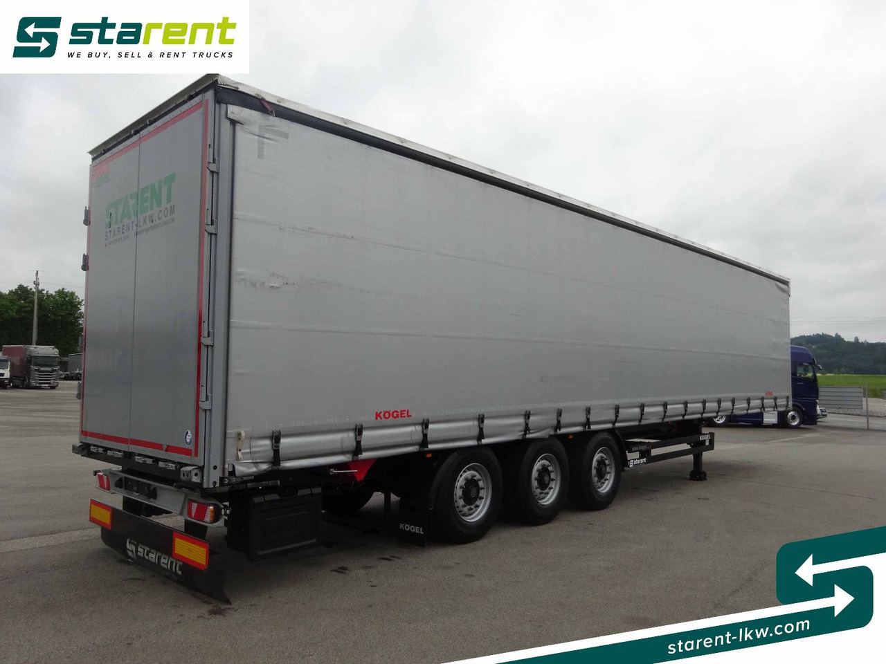 Kögel Tautliner, Liftachse, Hubdach, XL Zertifikat - Semirimorchio centinato: foto 5 Kögel Tautliner, Liftachse, Hubdach, XL Zertifikat - Semirimorchio centinato: foto 5