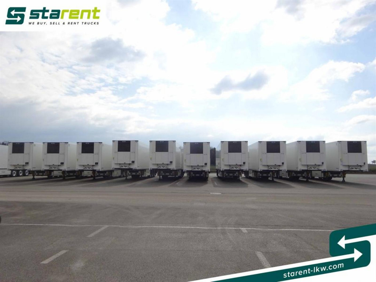 Krone Carrier Vector 1550 Blumenbreit Liftachse - Semirimorchio frigorifero: foto 2 Krone Carrier Vector 1550 Blumenbreit Liftachse - Semirimorchio frigorifero: foto 2