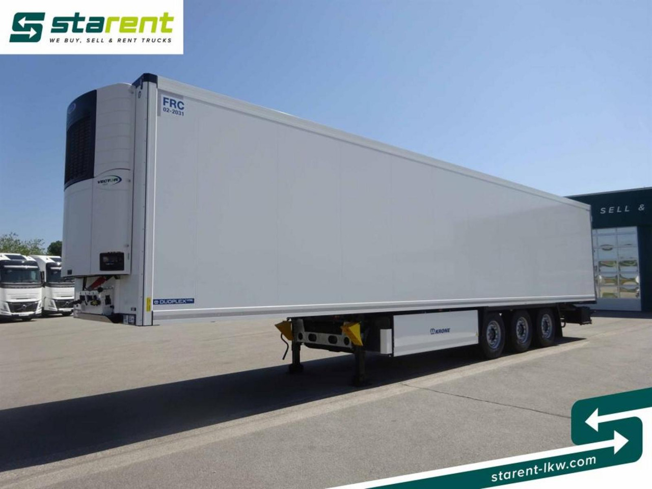 Krone Carrier Vector 1550 Blumenbreit Liftachse - Semirimorchio frigorifero: foto 1 Krone Carrier Vector 1550 Blumenbreit Liftachse - Semirimorchio frigorifero: foto 1