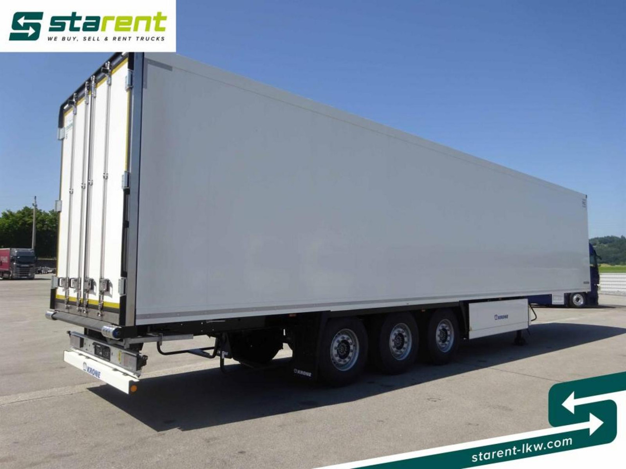 Krone Carrier Vector 1550 Blumenbreit Liftachse - Semirimorchio frigorifero: foto 5 Krone Carrier Vector 1550 Blumenbreit Liftachse - Semirimorchio frigorifero: foto 5
