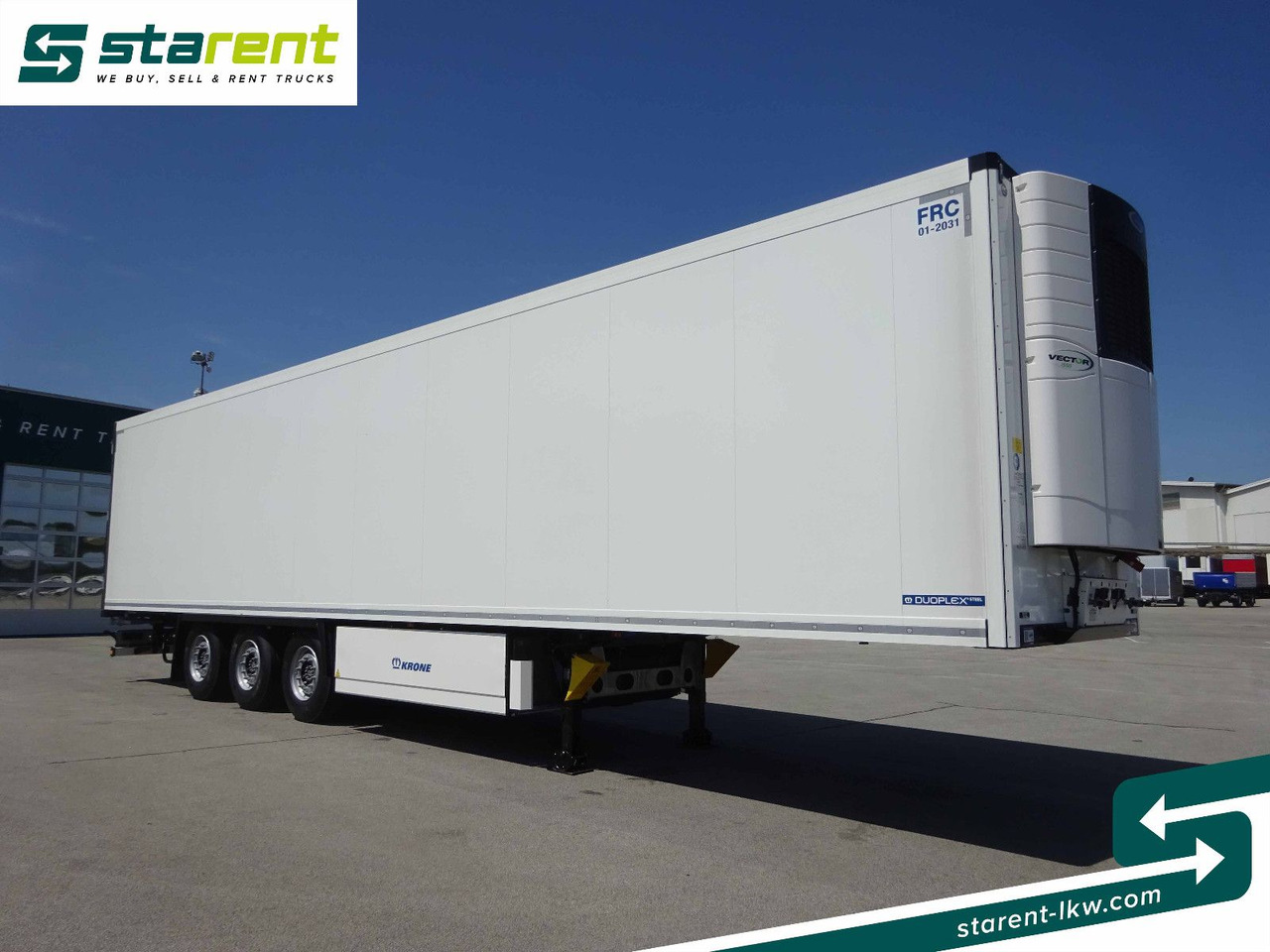 Krone Thermotrailer Carrier Vector 1550, Zurrleisten - Semirimorchio furgonato: foto 3 Krone Thermotrailer Carrier Vector 1550, Zurrleisten - Semirimorchio furgonato: foto 3