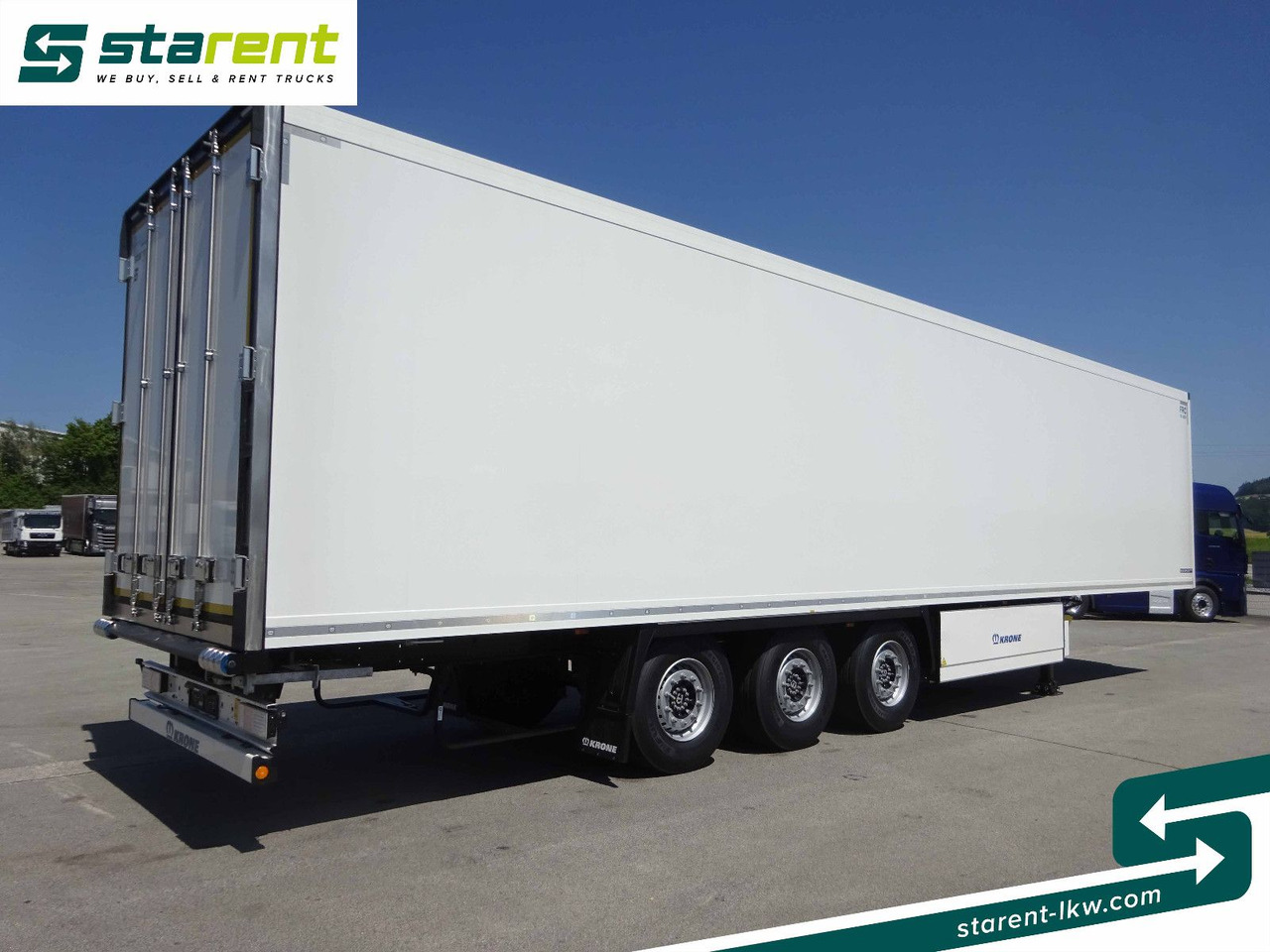 Krone Thermotrailer Carrier Vector 1550, Zurrleisten - Semirimorchio frigorifero: foto 5 Krone Thermotrailer Carrier Vector 1550, Zurrleisten - Semirimorchio frigorifero: foto 5