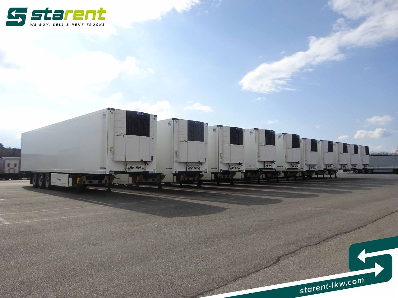 Krone Tiefkühler Carrier Vector 1550, Liftachse - Semirimorchio furgonato: foto 3 Krone Tiefkühler Carrier Vector 1550, Liftachse - Semirimorchio furgonato: foto 3