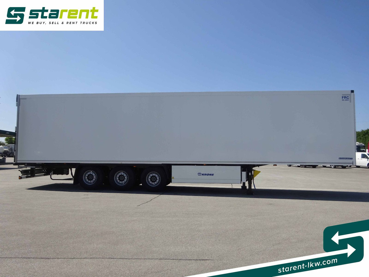 Krone Tiefkühler Carrier Vector 1550, Liftachse - Semirimorchio frigorifero: foto 4 Krone Tiefkühler Carrier Vector 1550, Liftachse - Semirimorchio frigorifero: foto 4