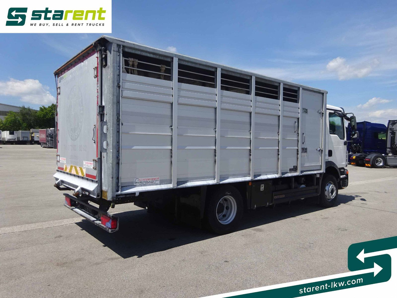 MAN TGM 15.290 Viehtransporter, Scheuwimmer Aufbau - Van trasporto cavalli: foto 5 MAN TGM 15.290 Viehtransporter, Scheuwimmer Aufbau - Van trasporto cavalli: foto 5