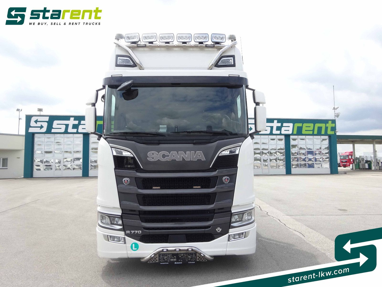 Scania R770 V8 Fahrzeugtransporter + Ziegler Anhänger - Carro attrezzi: foto 2 Scania R770 V8 Fahrzeugtransporter + Ziegler Anhänger - Carro attrezzi: foto 2