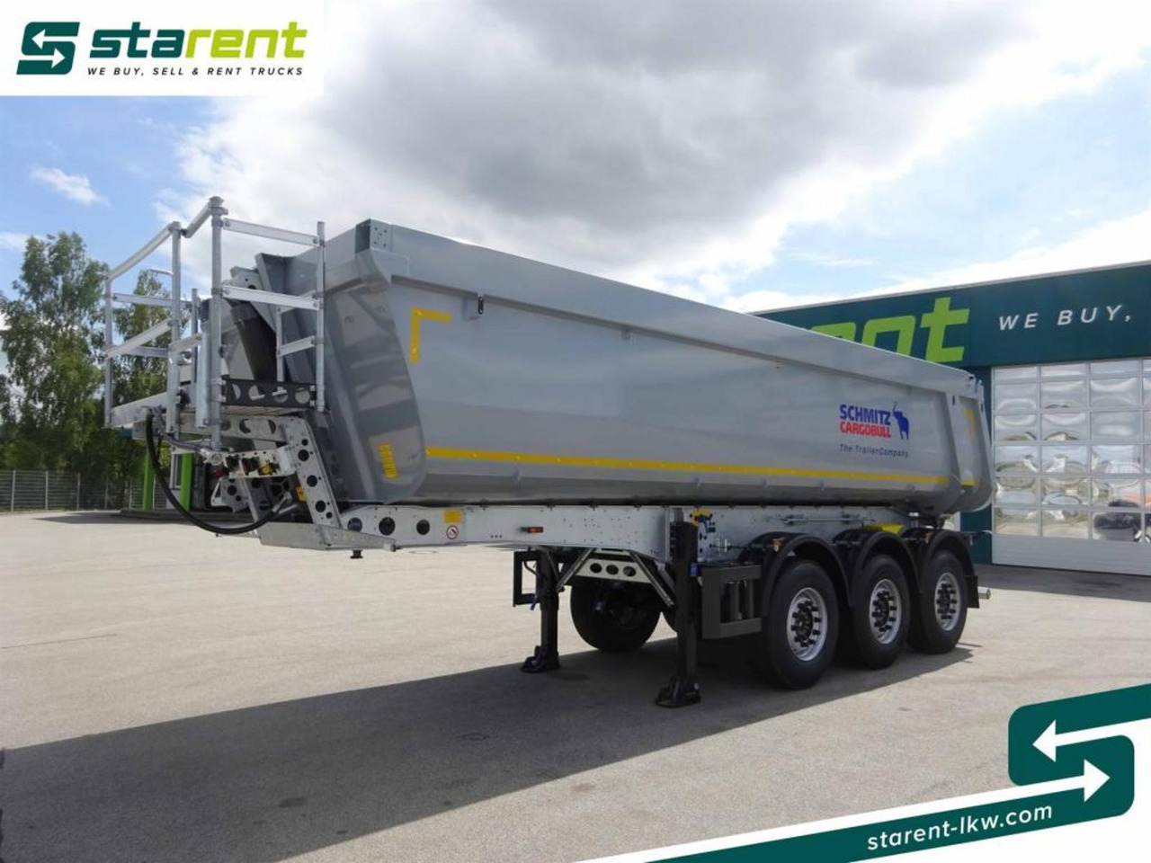 Schmitz 3-Achs Kipper 24m³ Liftachse VERZINKT - Semirimorchio ribaltabile: foto 1 Schmitz 3-Achs Kipper 24m³ Liftachse VERZINKT - Semirimorchio ribaltabile: foto 1