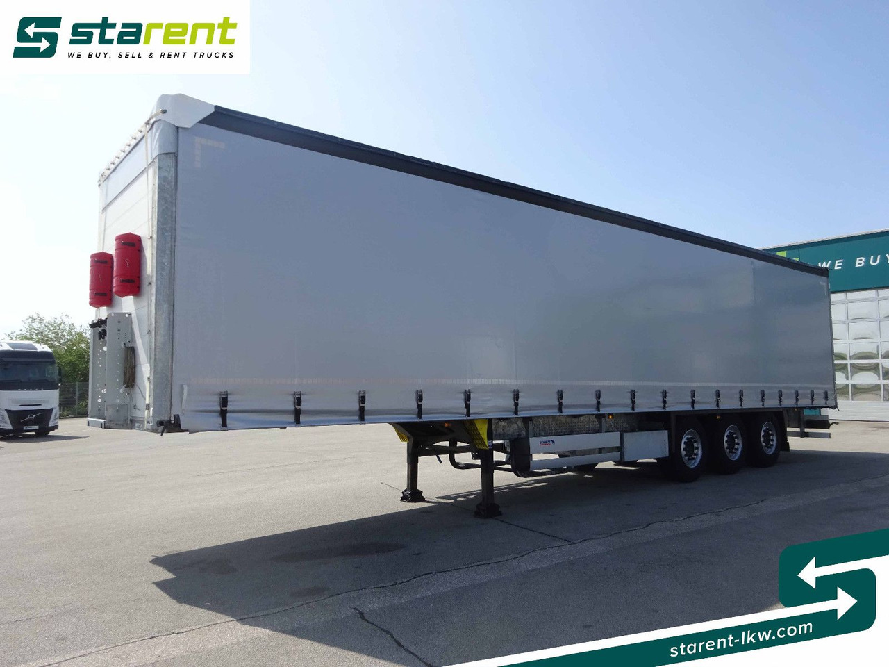 Schmitz Cargobull Neue Seiten+Dachplane, XL Zertifikat, Multilook - Semirimorchio centinato: foto 1 Schmitz Cargobull Neue Seiten+Dachplane, XL Zertifikat, Multilook - Semirimorchio centinato: foto 1