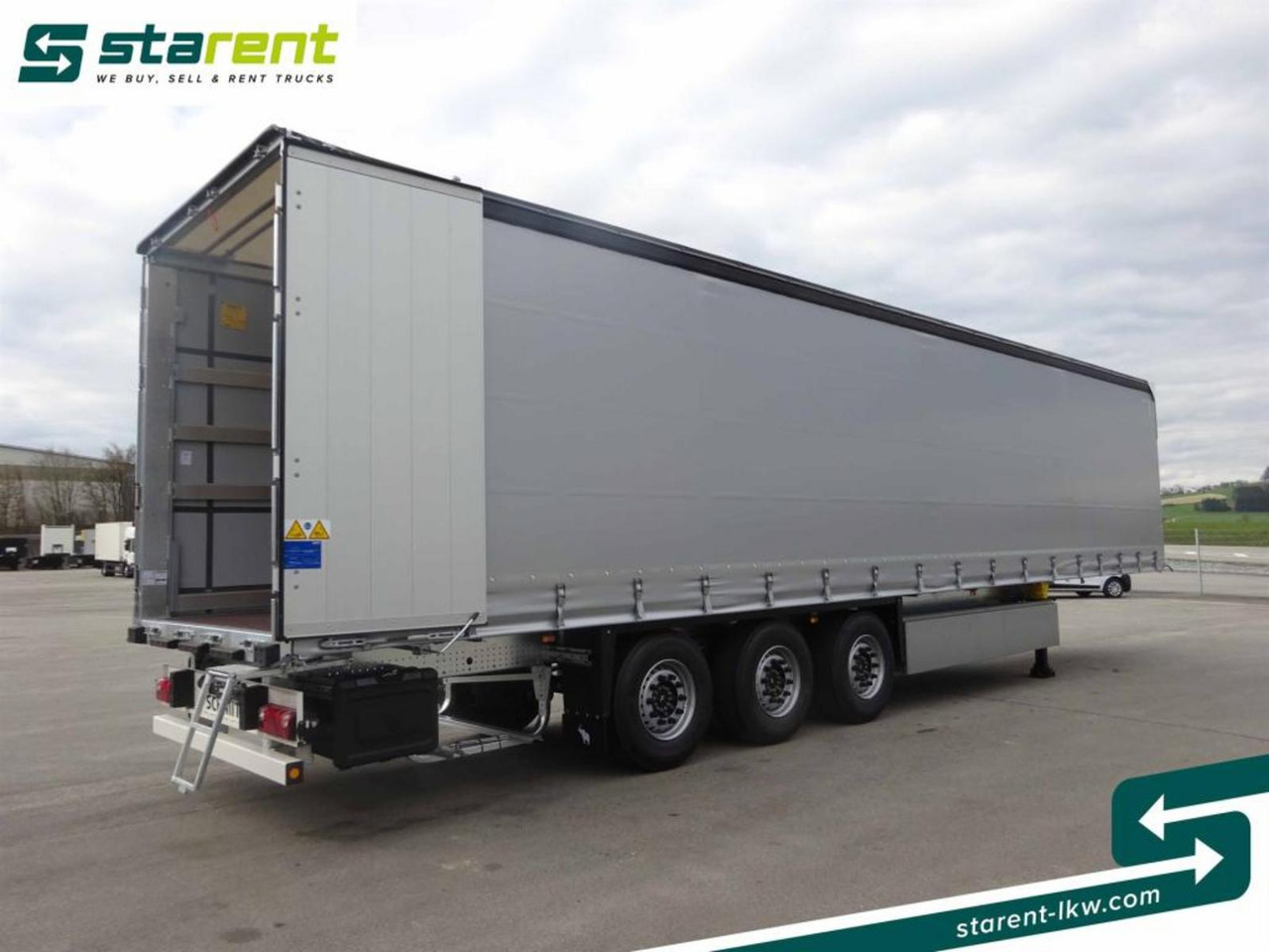 Semirimorchio centinato nuovo Schmitz Tautliner Hubdach Liftachse Palettenkasten XL: foto 9 Semirimorchio centinato nuovo Schmitz Tautliner Hubdach Liftachse Palettenkasten XL: foto 9