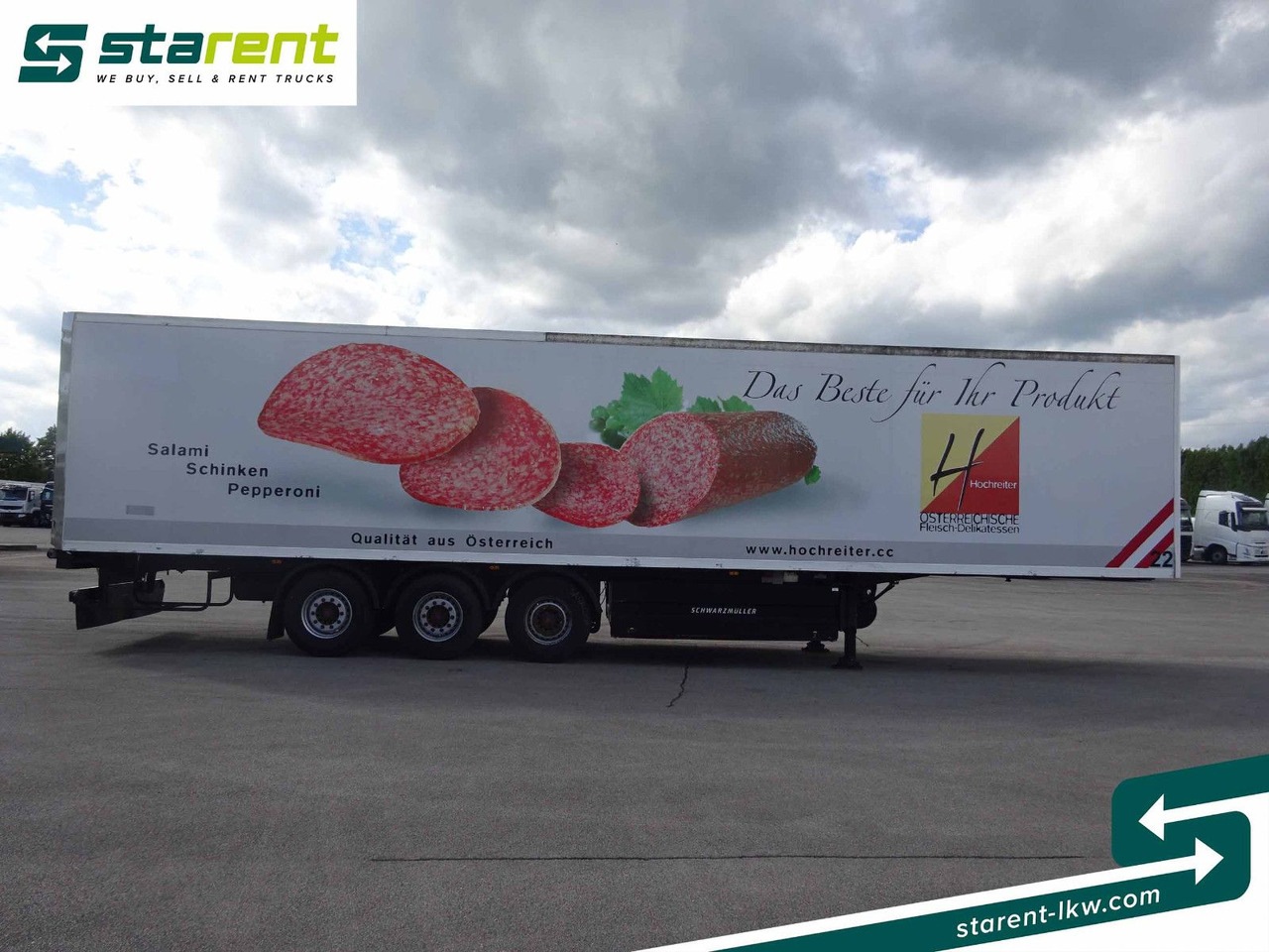 Schwarzmüller Thermotrailer, Thermo King SL400, Liftachse, SAF - Semirimorchio furgonato: foto 4 Schwarzmüller Thermotrailer, Thermo King SL400, Liftachse, SAF - Semirimorchio furgonato: foto 4