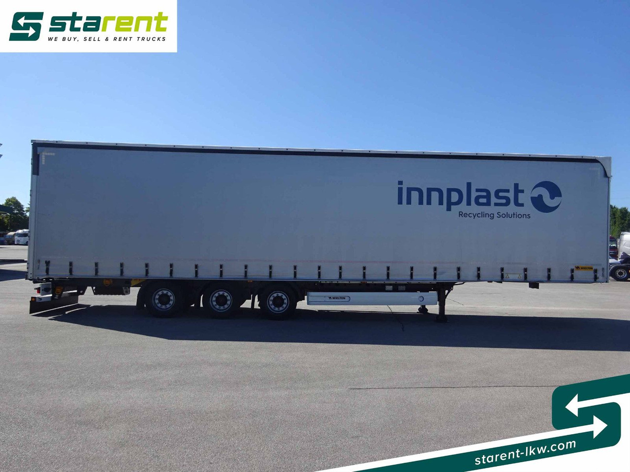 Wielton Megatrailer Hubdach Liftachse SAF XL Zertifikat - Semirimorchio centinato: foto 4 Wielton Megatrailer Hubdach Liftachse SAF XL Zertifikat - Semirimorchio centinato: foto 4