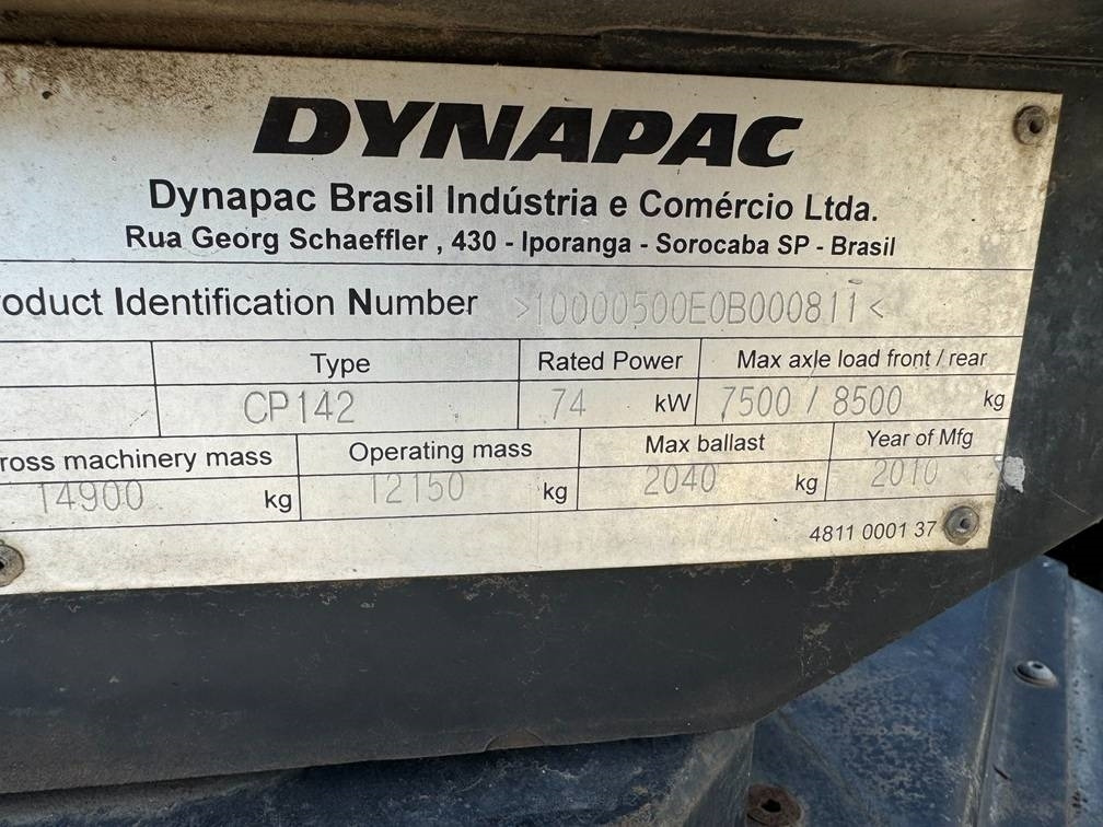Rullo gommato Dynapac CP 142: foto 9 Rullo gommato Dynapac CP 142: foto 9