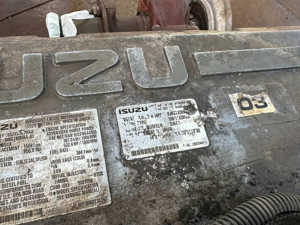 Isuzu 6WG1X 250hours only zx870 - Motore per Macchina da cantiere: foto 5 Isuzu 6WG1X 250hours only zx870 - Motore per Macchina da cantiere: foto 5