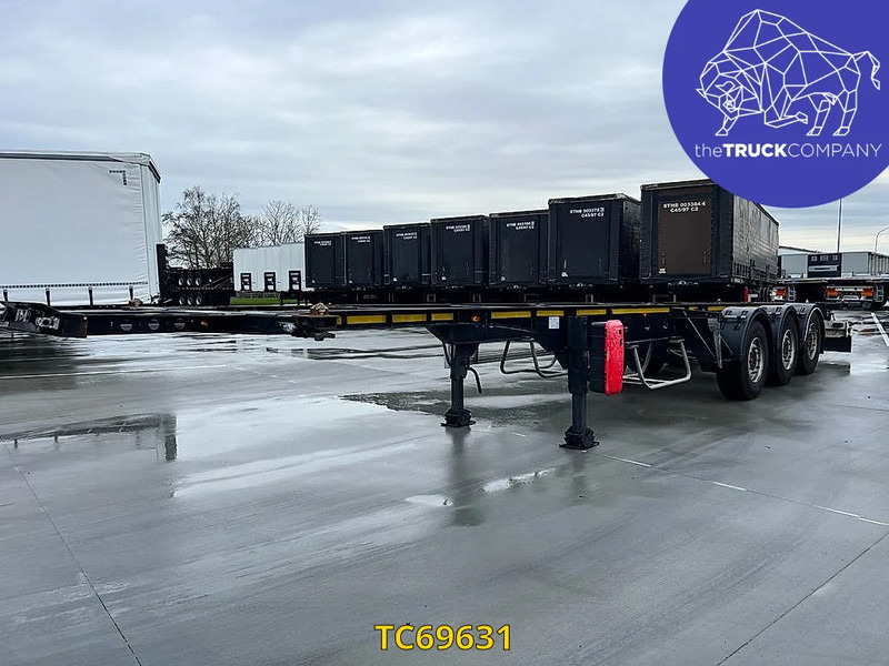 Hoet Trailers - Semirimorchio portacontainer/ Caisse interchangeable: foto 1 Hoet Trailers - Semirimorchio portacontainer/ Caisse interchangeable: foto 1