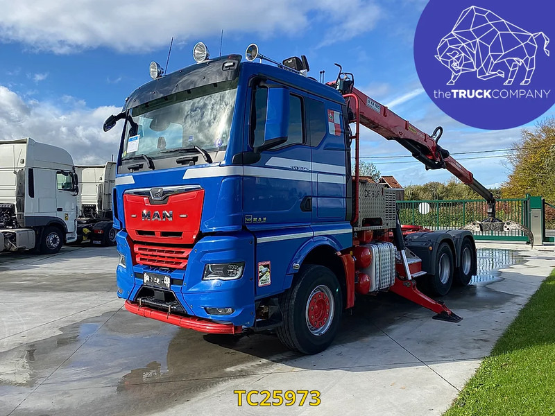 MAN TGX 33.640 + PALFINGER EPSILON CRANE S300L83 - Trattore stradale: foto 1 MAN TGX 33.640 + PALFINGER EPSILON CRANE S300L83 - Trattore stradale: foto 1