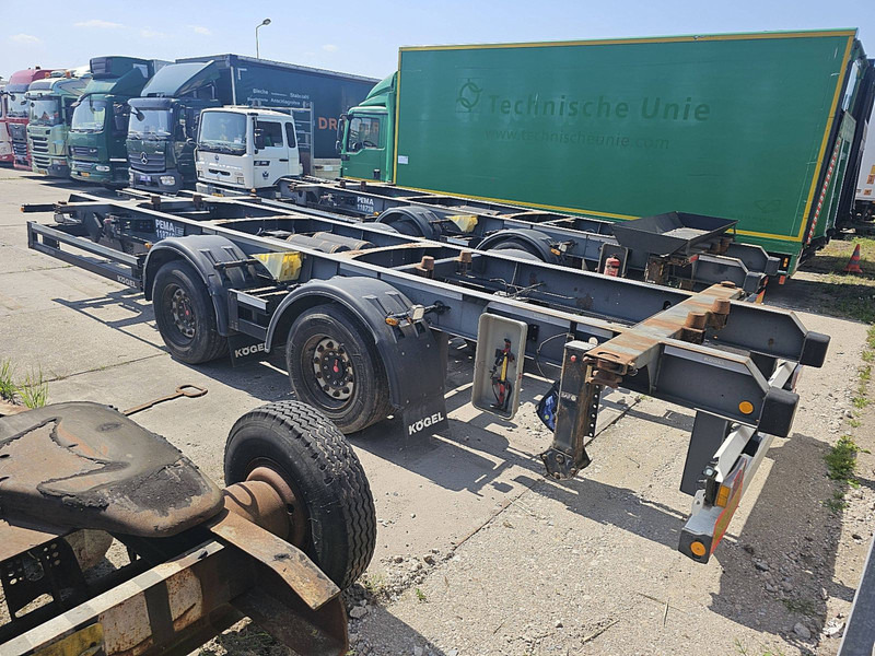 Rimorchio portacontainer/ Caisse interchangeable Kögel ZW18 BDF TANDEM: foto 6 Rimorchio portacontainer/ Caisse interchangeable Kögel ZW18 BDF TANDEM: foto 6