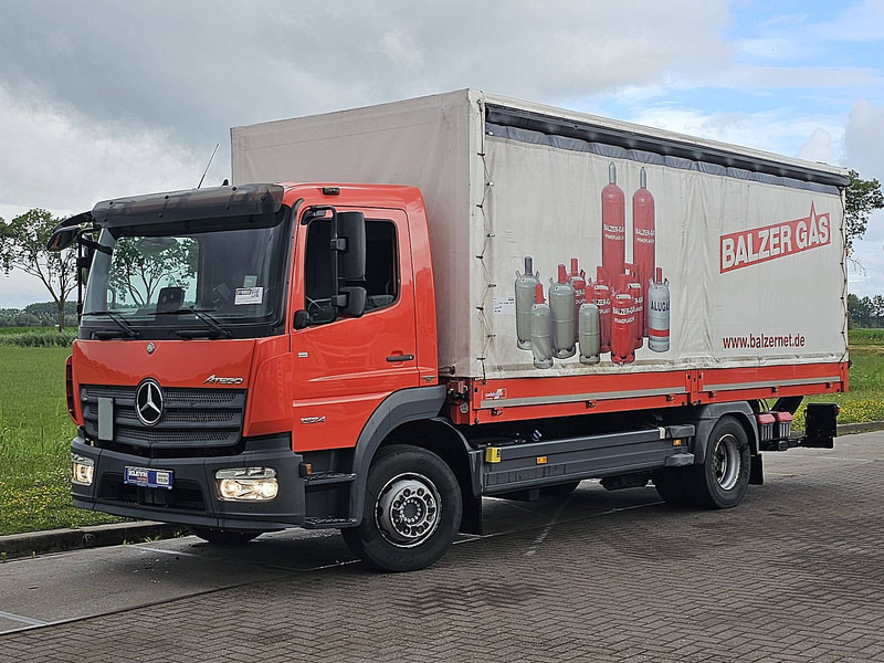 Mercedes-Benz ATEGO 1324 ADR LIFT AIRCO WB416 - Camion centinato: foto 2 Mercedes-Benz ATEGO 1324 ADR LIFT AIRCO WB416 - Camion centinato: foto 2