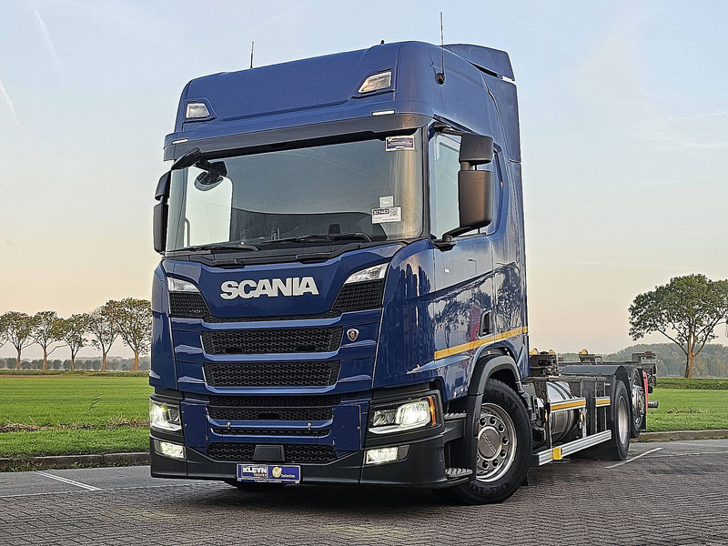 Scania R410 LNG - Autocarro portacontainer/ Caisse interchangeable: foto 1 Scania R410 LNG - Autocarro portacontainer/ Caisse interchangeable: foto 1